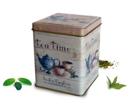 Boite carré Tea-Time  – 100g