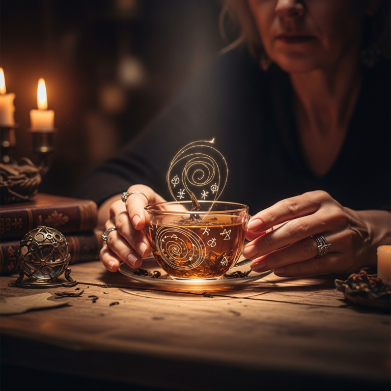 L&rsquo;Art de la Lecture des Feuilles de Thé