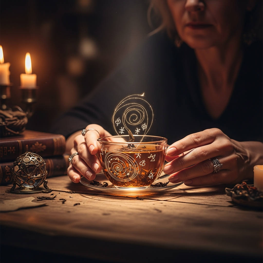 L&rsquo;Art de la Lecture des Feuilles de Thé