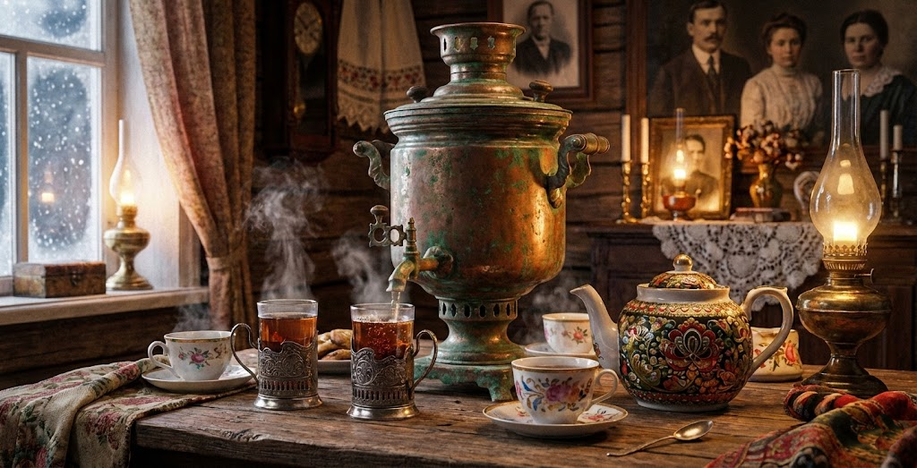 Le samovar russe : une tradition de chaleur et de partage